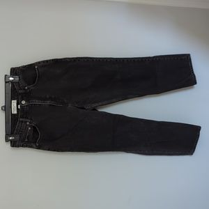 Abercrombie Curve Love Ankle Straight Ultra High Rise